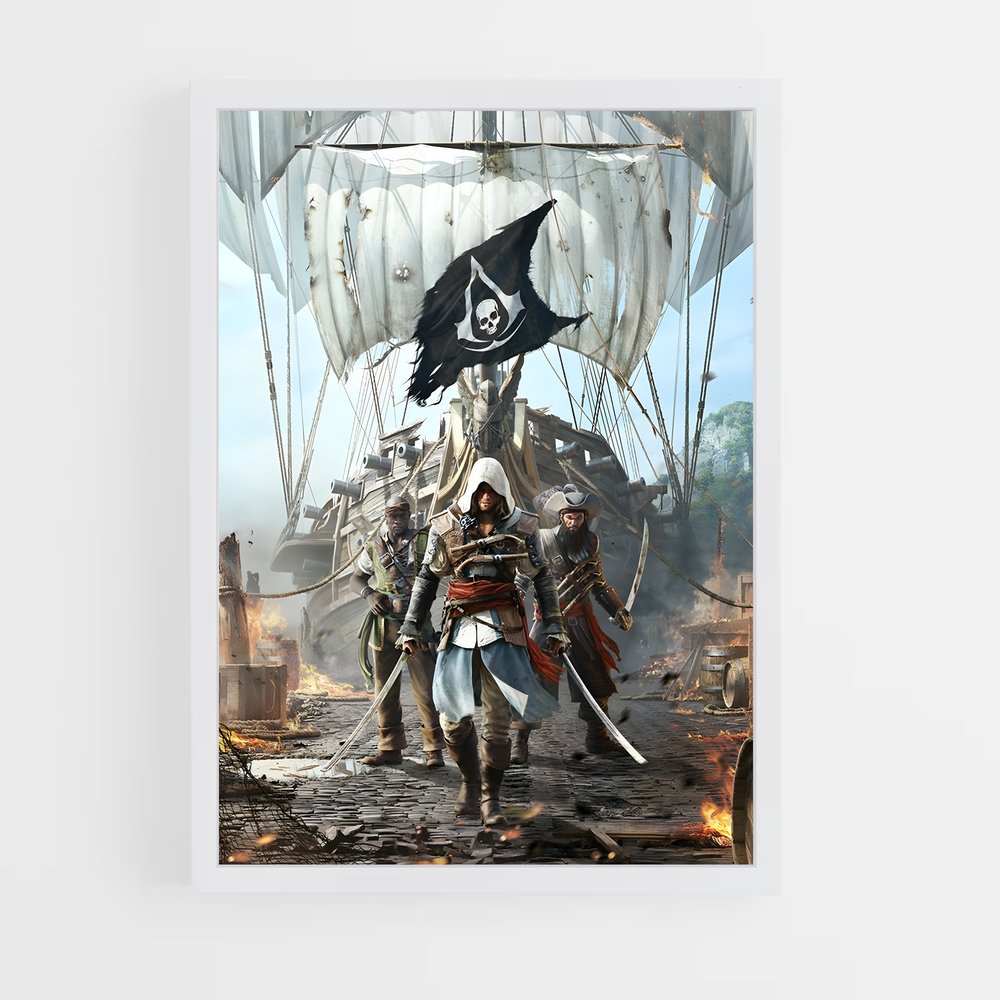 assassins-creed-12 cadre Blanc
