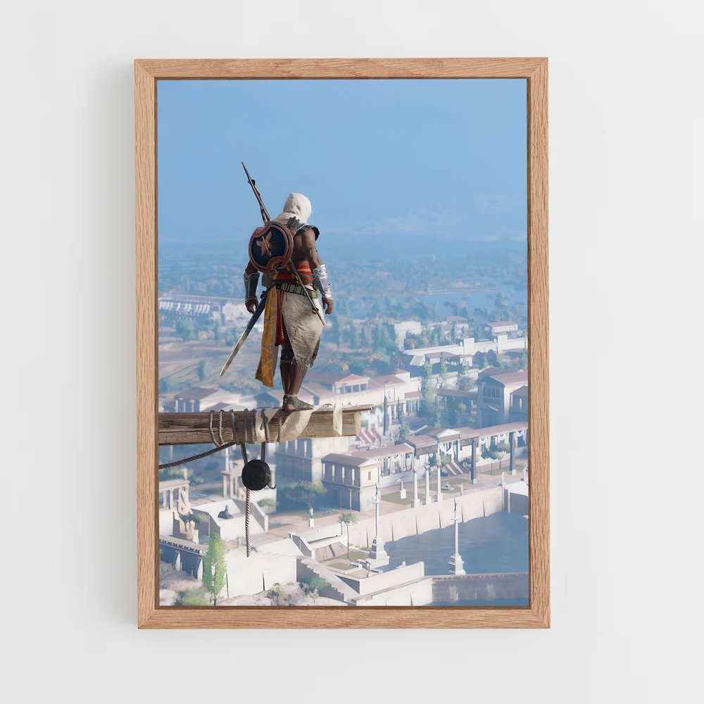assassins-creed-13 cadre Bois clair