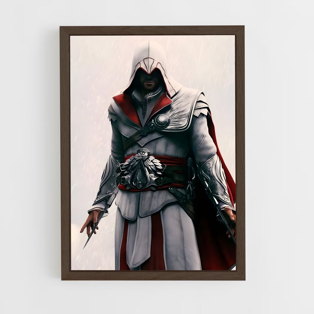 assassins-creed-9 cadre Bois foncé