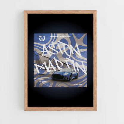 aston-martin-1 cadre Bois clair