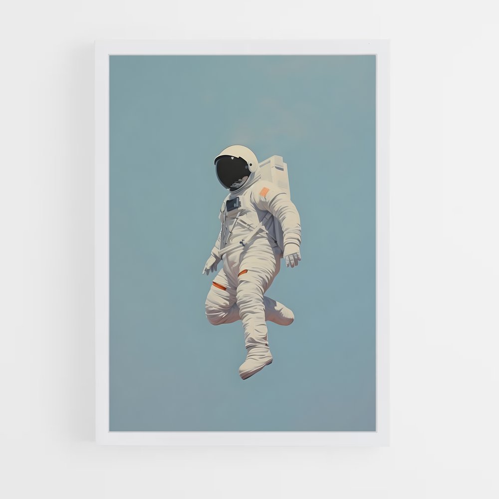 astronaut-10 cadre Blanc
