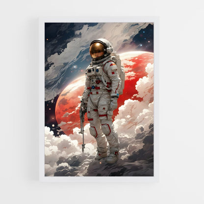 astronaut-11 cadre Blanc