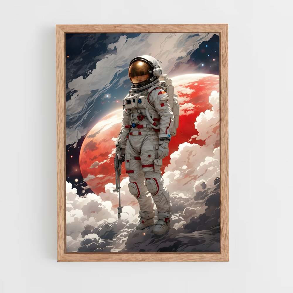 astronaut-11 cadre Bois clair