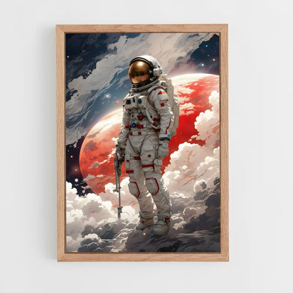 astronaut-11 cadre Bois clair