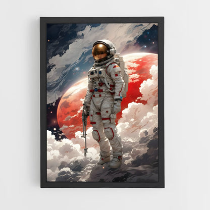 astronaut-11 cadre Noir