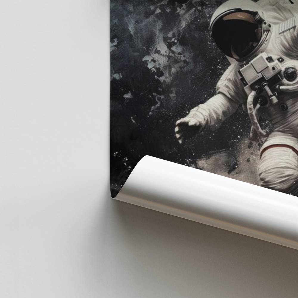 Poster Astronaute Nuage