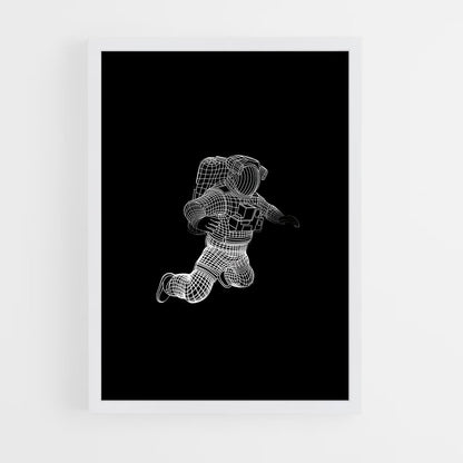 astronaut-6 cadre Blanc