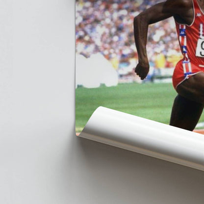 Poster Athletisme Carl Lewis