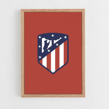 Poster Atletico Madrid Logo