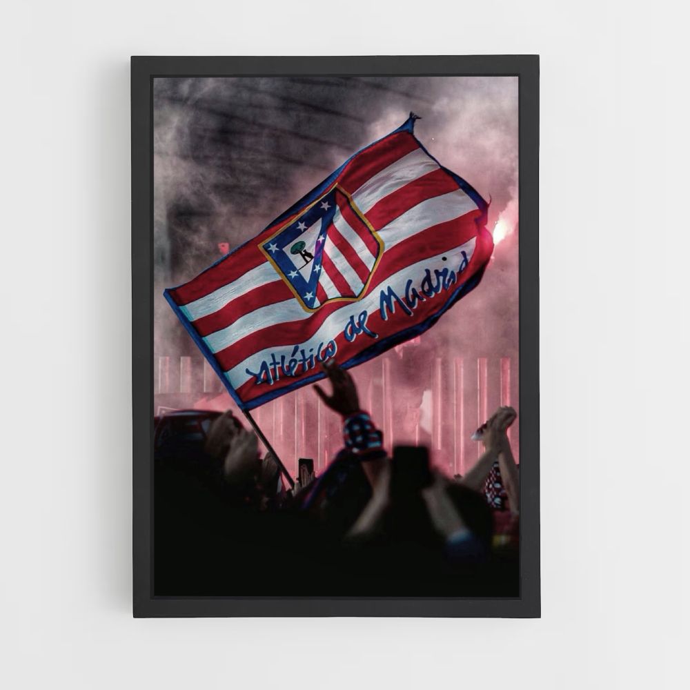 Poster Atletico Madrid Supporters