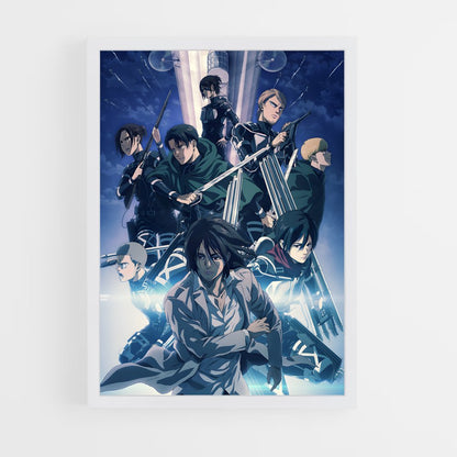 attack-on-titans-10 cadre Blanc