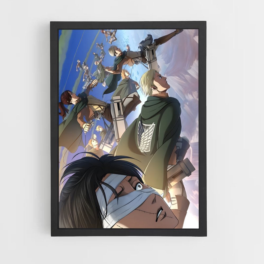 attack-on-titans-3 cadre Noir