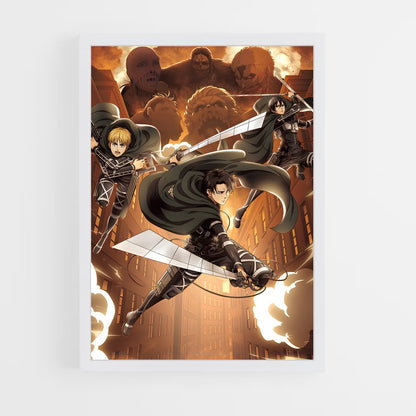 attack-on-titans-5 cadre Blanc