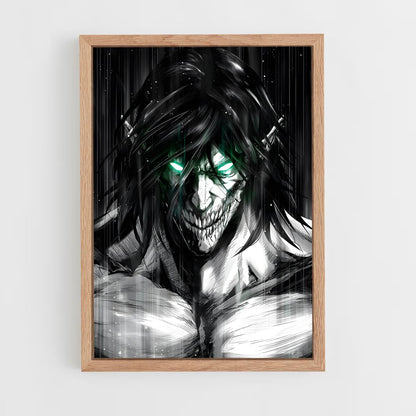 attack-on-titans-9 cadre Bois clair