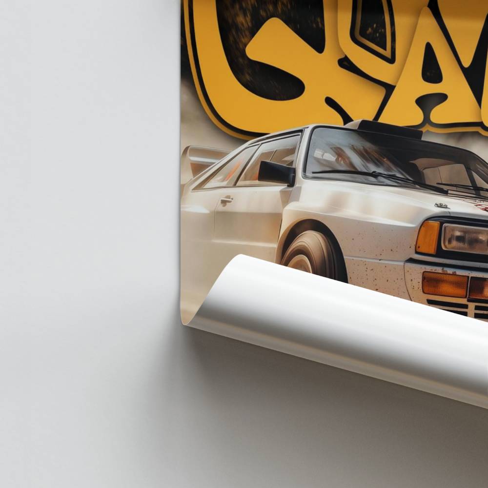 Poster Audi Quattro