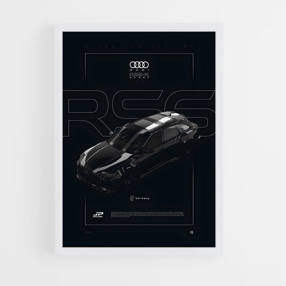 audi-11 cadre Blanc