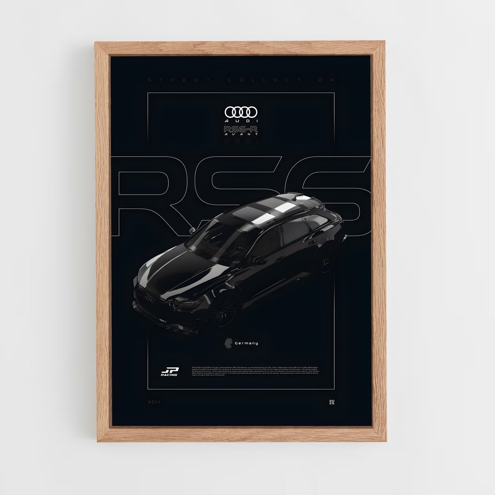 audi-11 cadre Bois clair