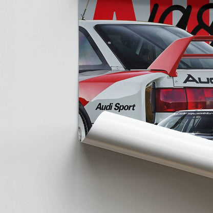 Poster Audi 90 Quattro