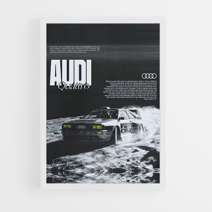 audi-13 cadre Blanc