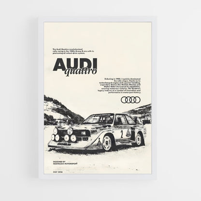 audi-3 cadre Blanc