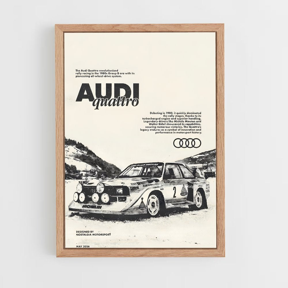 audi-3 cadre Bois clair