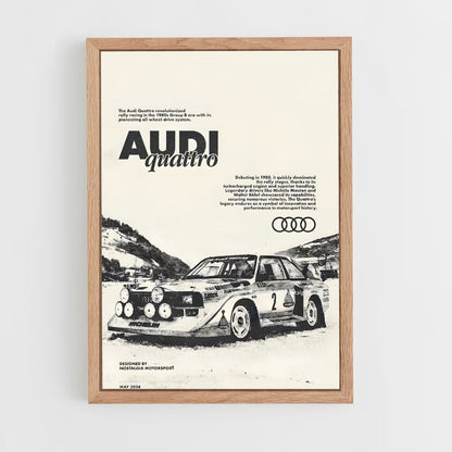 audi-3 cadre Bois clair