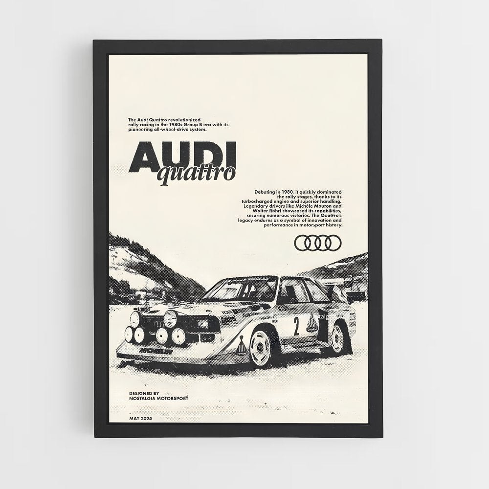 audi-3 cadre Noir