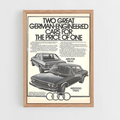 audi-4 cadre Bois clair