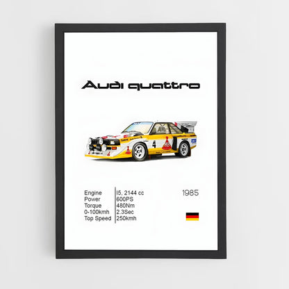 audi-6 cadre Noir