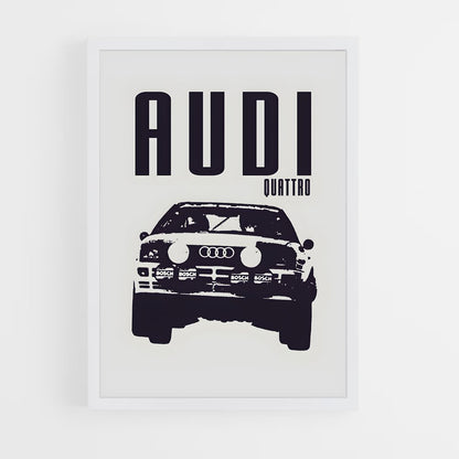 audi-7 cadre Blanc