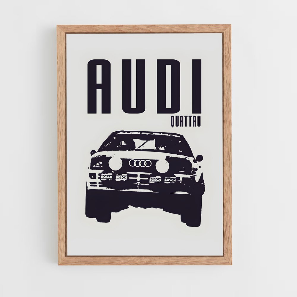 audi-7 cadre Bois clair