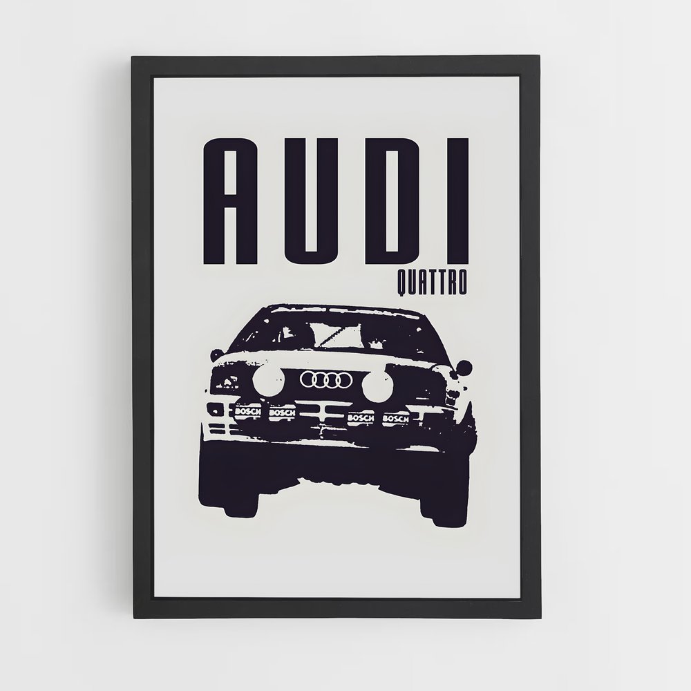 audi-7 cadre Noir