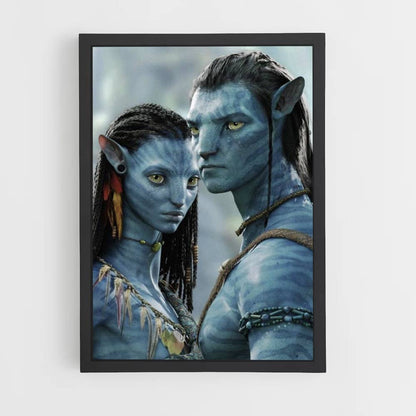 Poster Jake Sully et Neytiri