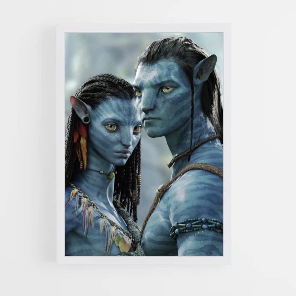 Poster Jake Sully et Neytiri