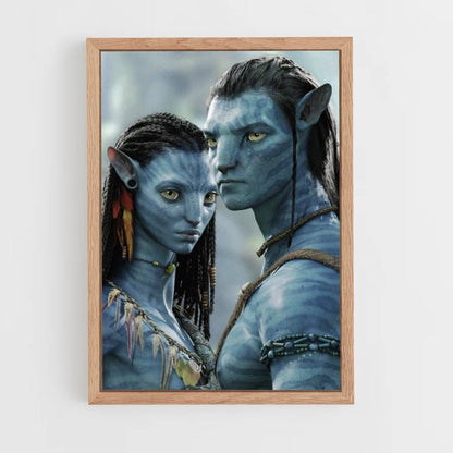 Poster Jake Sully et Neytiri