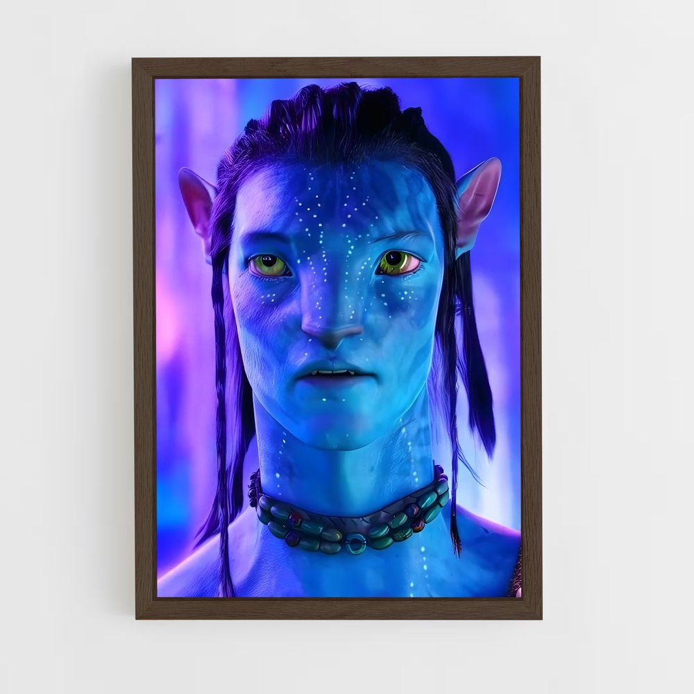 avatar-2 cadre Bois foncé