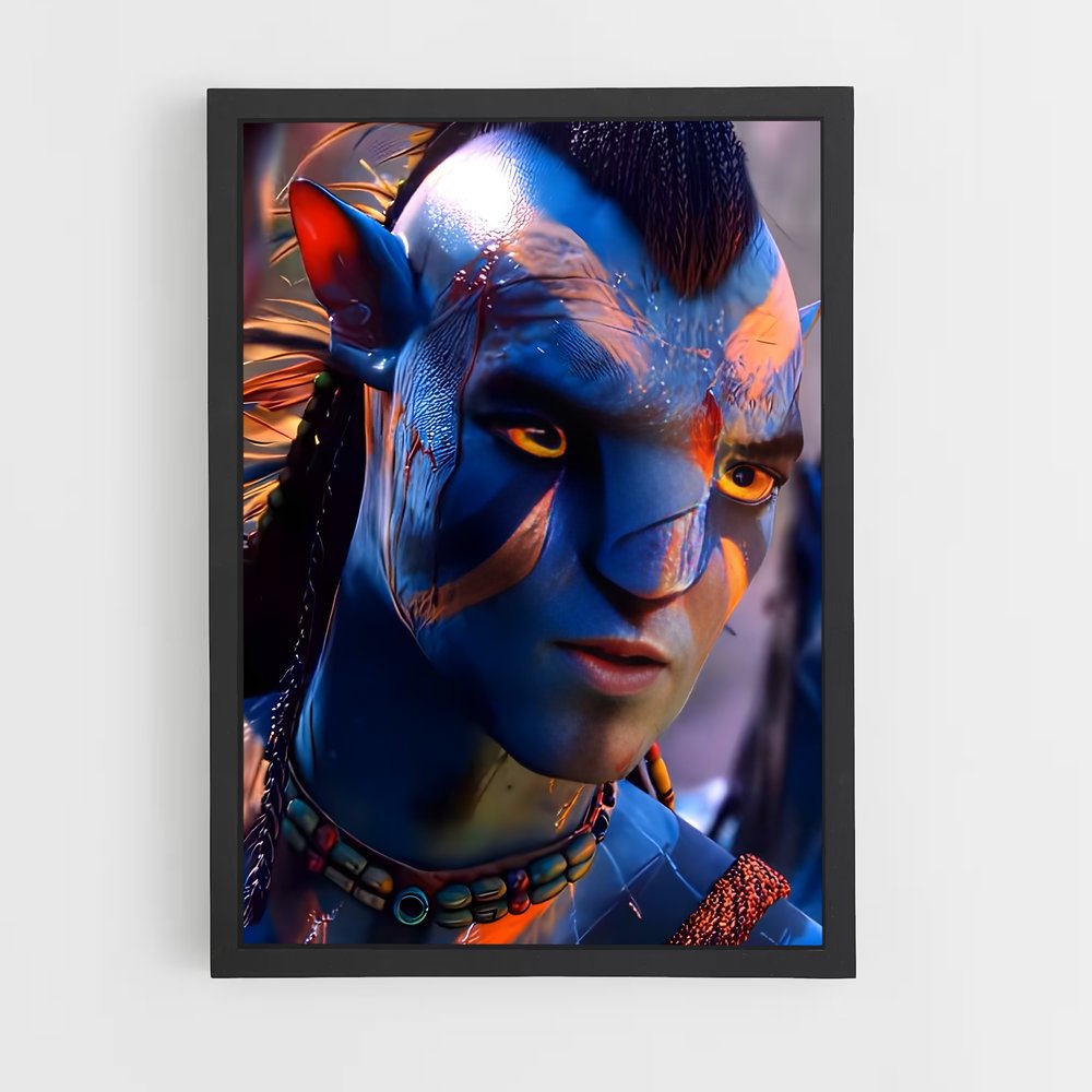 avatar-8 cadre Noir