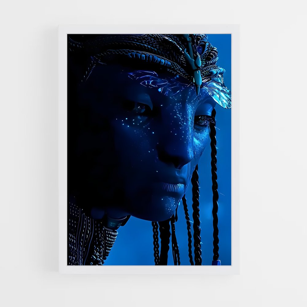 avatar-9 cadre Blanc