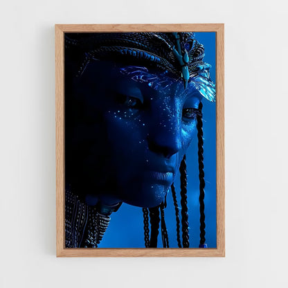 avatar-9 cadre Bois clair