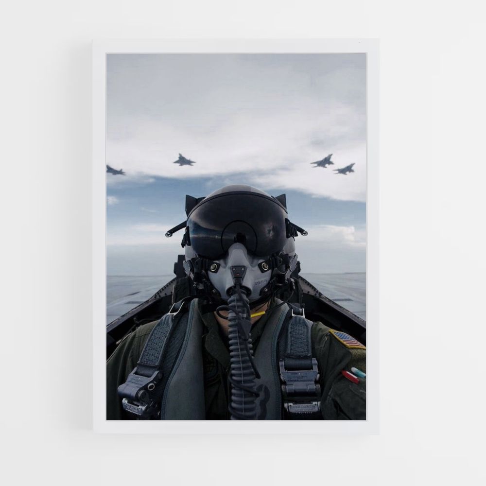 Poster Pilote dans le ciel