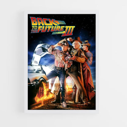 back-to-the-future-1 cadre Blanc