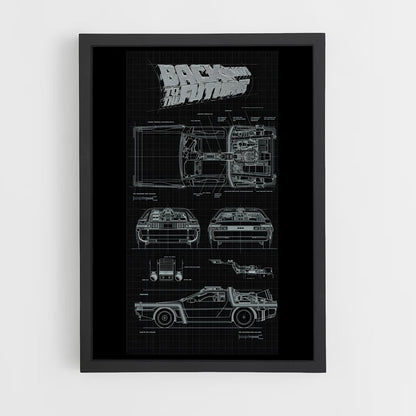 back-to-the-future-10 cadre Noir