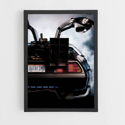 Poster Dolorean portes papillon