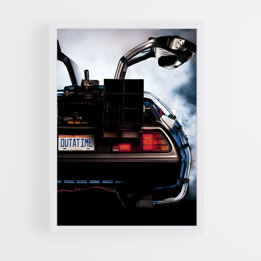 back-to-the-future-12 cadre Blanc