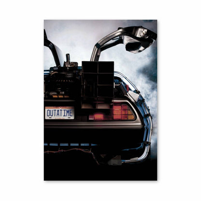 Poster Dolorean portes papillon