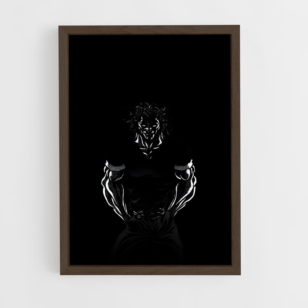 baki-2 cadre Bois foncé