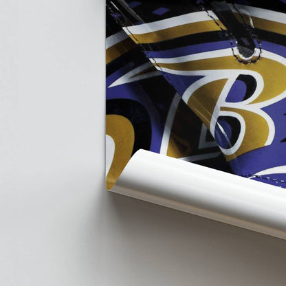 Poster Baltimore Ravens Gants