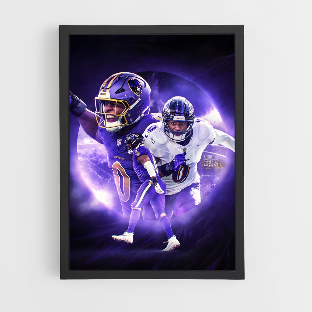 baltimore-ravens-17 cadre Noir