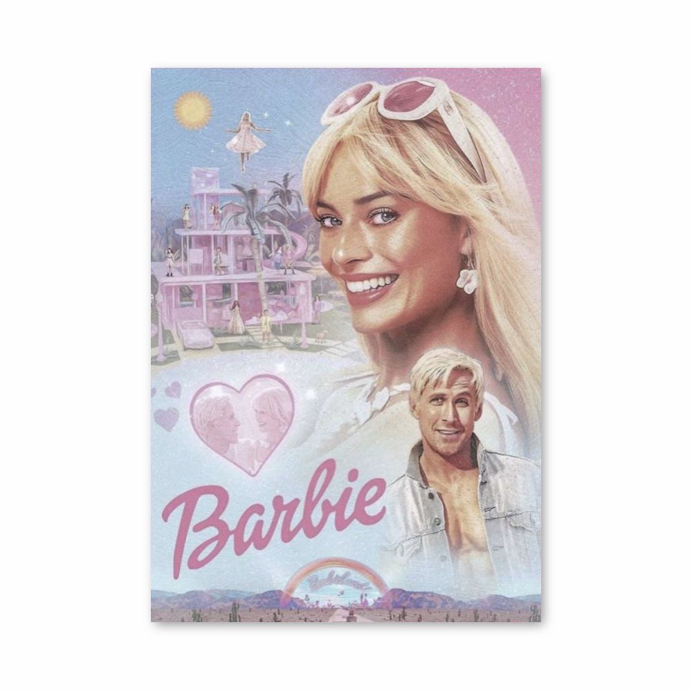 Poster Barbie et Ken