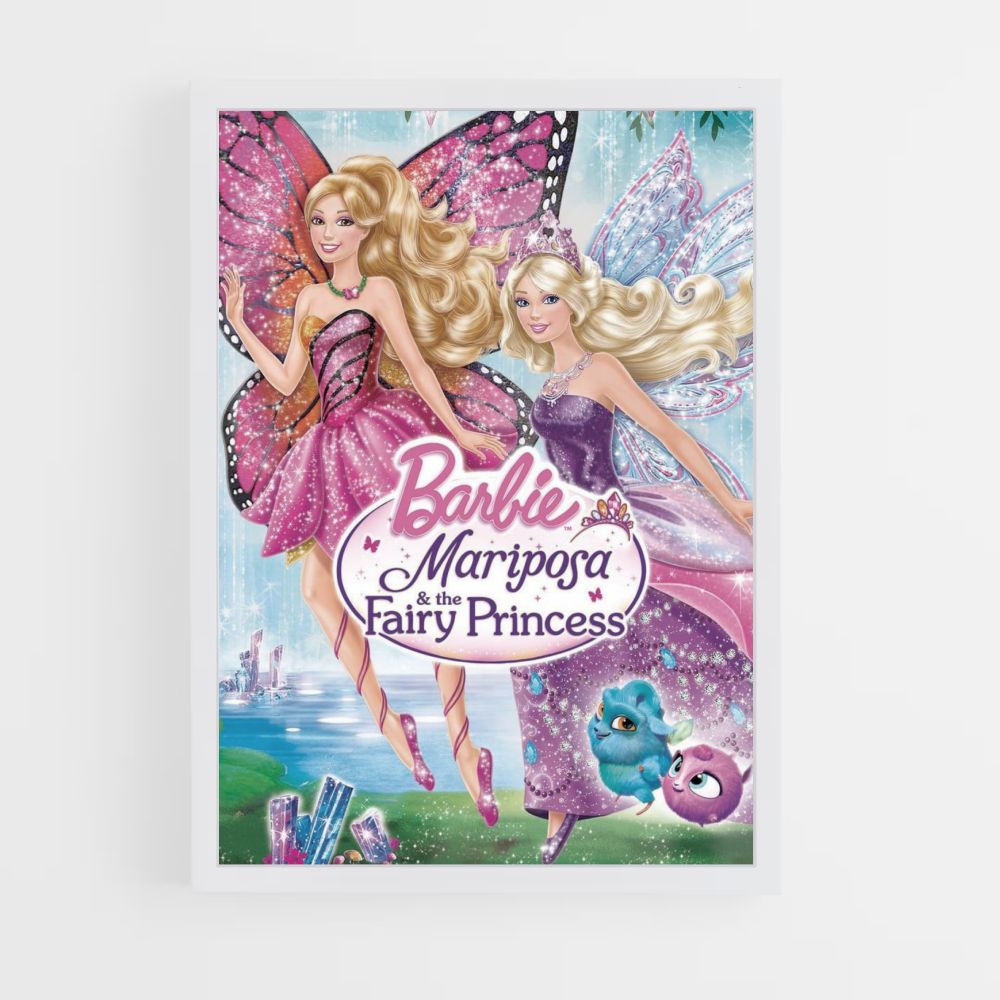 Poster Barbie Mariposa